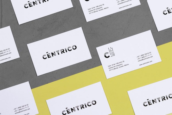 Simple and clean business card design.