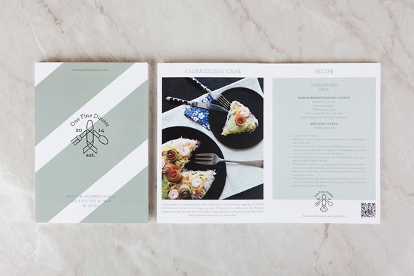 Simple and clean print design by studio Content Form Context.