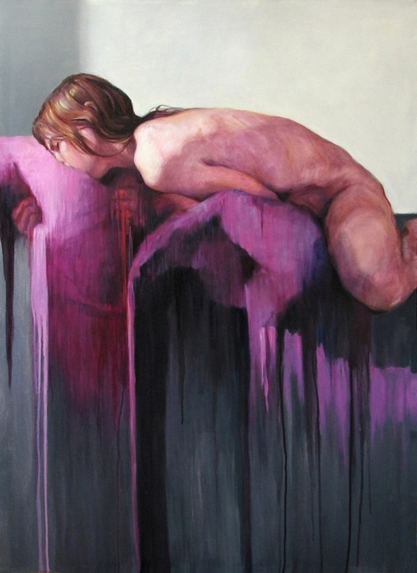 June eighteenth – painting with oil on canvas in the size of 115 x 84cm.