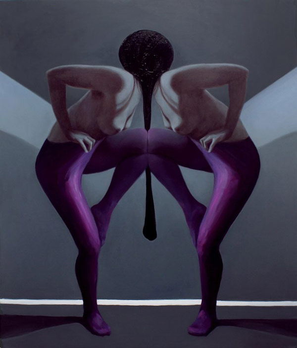March eighteenth – oil on canvas painting by Anna Taut created in the size of 140 x 120 cm.