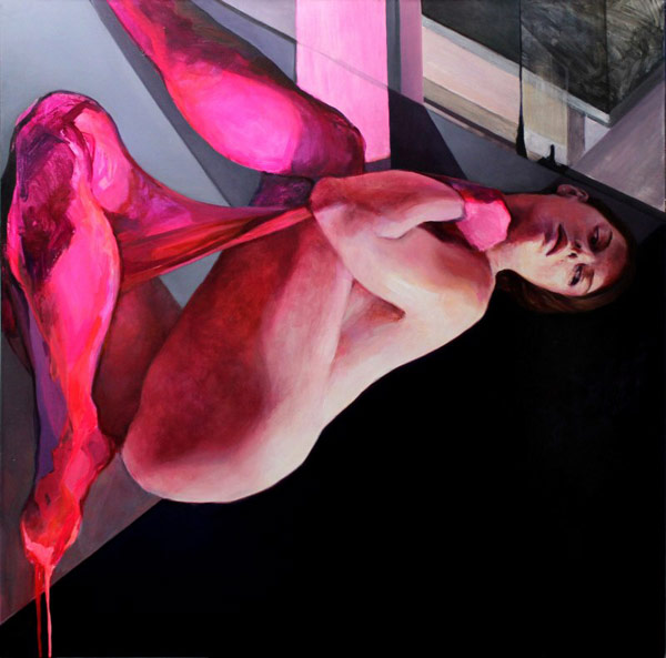 September twentieth – oil on canvas in the size of 110 x 110cm.