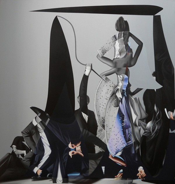 The artworks are characterized by distortion, certain mergers, transformations, and daring combinations.