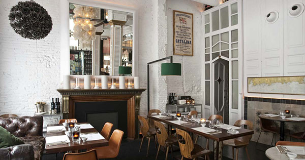 The elegant interior design concept conveys a luxurious and classy feel.