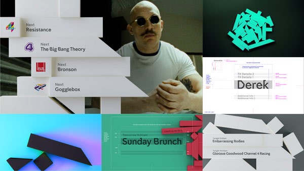 The new visual identity of Channel 4.