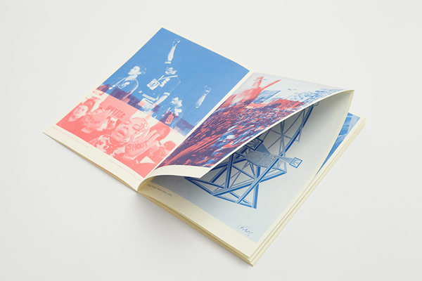 The color scheme is based on red and blue.