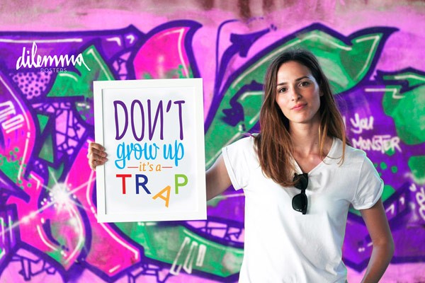 Don't grow up, it's a trap.