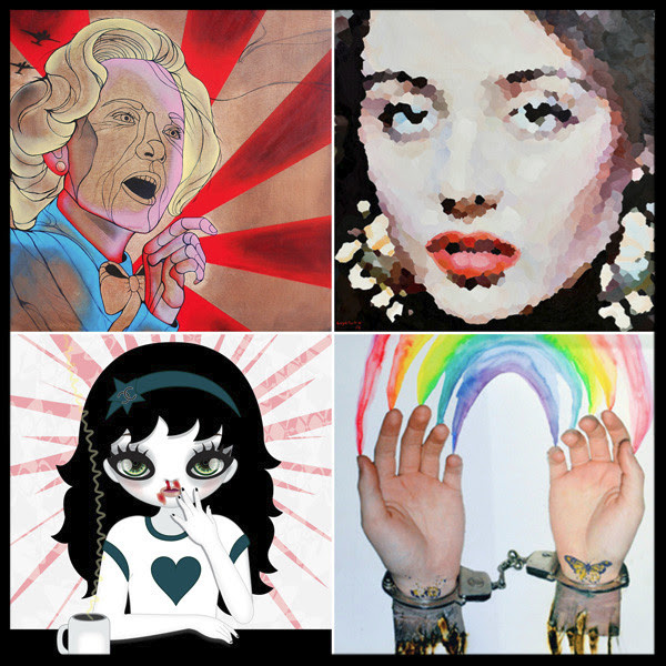 The F Word: Feminism in Art Exhibit.