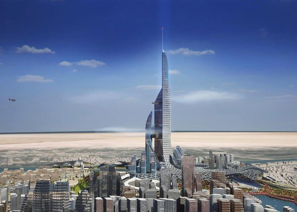 AMBS Architects proposed world's tallest building for Iraq's Basra Province.