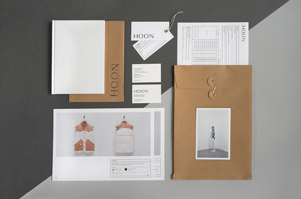 Art direction including graphic design and web design by Paris based Say What Studio for the HOON leather shop.