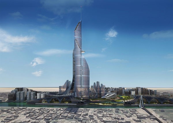 The skyscraper is planned in a size of 1,152 m.