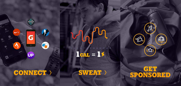 Connect, sweat, and get sponsored.
