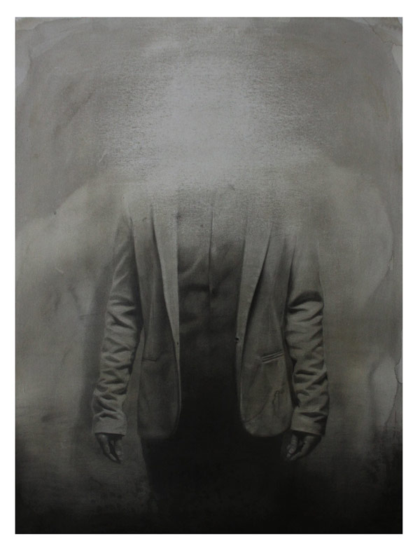 Painting by Johan Barrios with watercolor and graphite on paper.