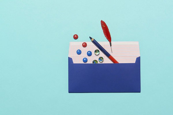 Graphic design for printed collateral and stationery.