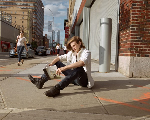Another Day in Paradise is based on everyday scenes of New York's streets.