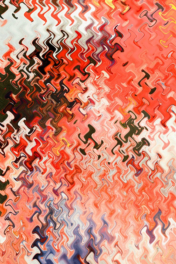 Abstract mixed media illustration by The Animals Lab.
