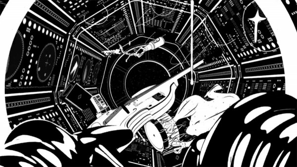Driven by their musical composition, Gabriel Aldama and Pierre-Guilhem Roudet have created this 2D/3D animation video.
