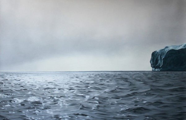 Number 61 of the Greeland series has been created by Zaria Forman in 2013.