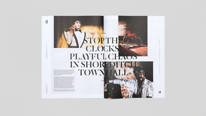 The entire layout follows the visual aesthetic of Curious Space.