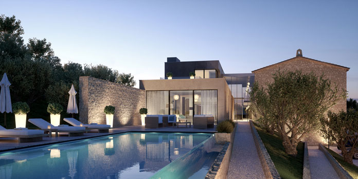 La Bastide de Pifourchier, an architectural project by Brengues Le Pavec Architectes. La Bastide de Pifourchier, an architectural project by Brengues Le Pavec Architectes.