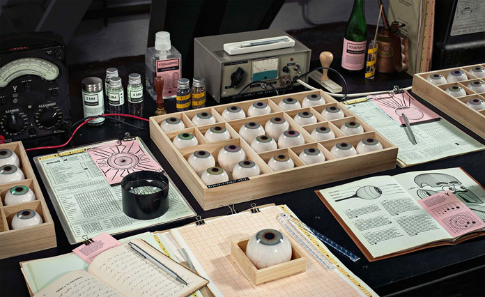 The whole design was created around specific objects that are conceptually based on the event.