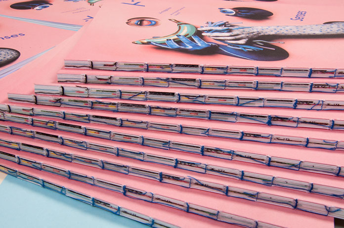 View of the well crafted binding.