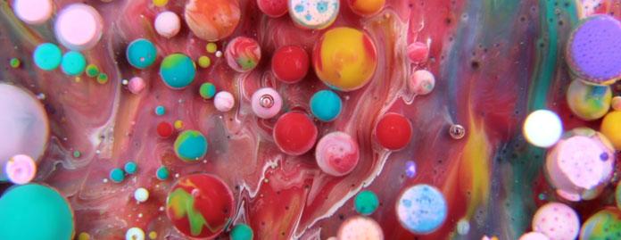 "Memories of Paintings", an experimental video that has been directed by Thomas Blanchard.