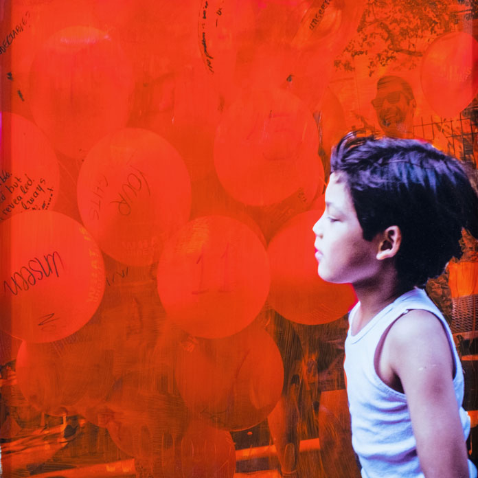 Unseen project by painter Giorgio Casu and photographer Michele Palazzo.