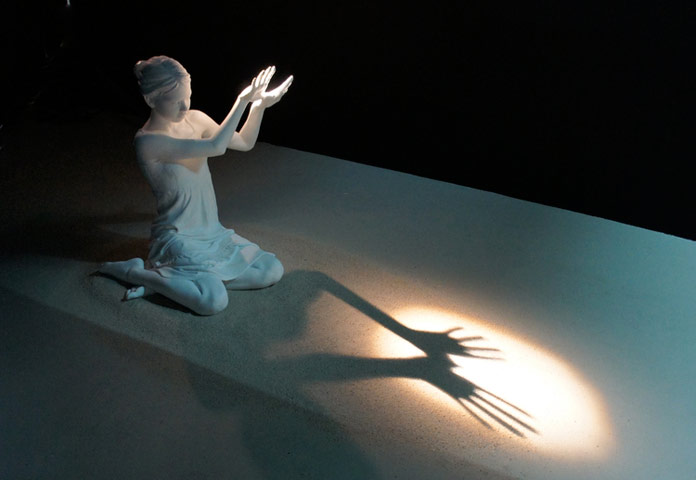 For you a thousand times over, ceramic sculpture and light installation. For you a thousand times over, ceramic sculpture and light installation.