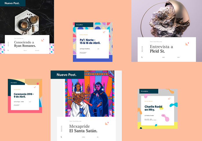 Studio Sabbath has created a colorful and modern brand identity.