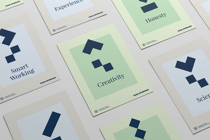 Polish freelance graphic designer Michał Markiewicz has created a set of printed collateral for the agency. Polish freelance graphic designer Michał Markiewicz has created a set of printed collateral for the agency.
