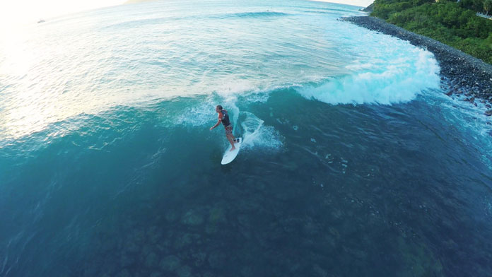 All for a few good waves.