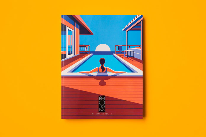 Cover artwork for the Kuoni France 2016 brochure.