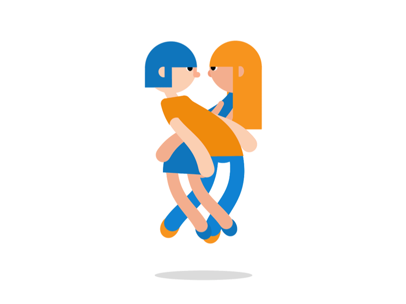 'Twisted', a loop animation created by Markus Magnusson for LoopdeLoop.
