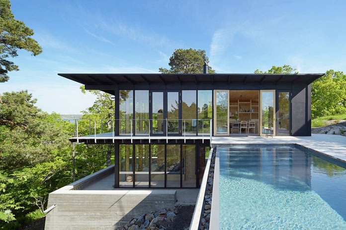 Aspvik, a family retreat by architect Andreas Martin-Löf in the archipelago near Stockholm.
