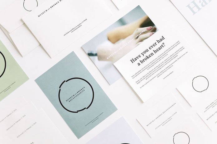 Graphic design by SAVVY STUDIO for the Museum of Broken Relationships.