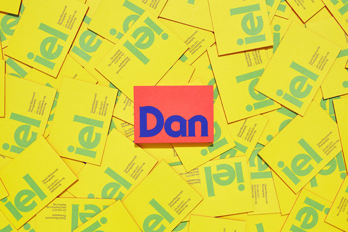 Bold identity design reminiscent of the 1970s.
