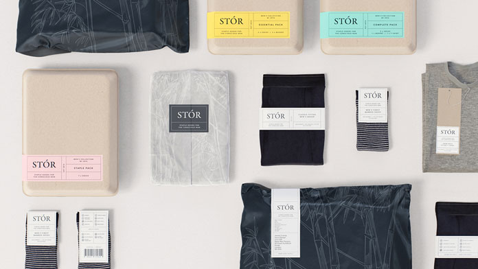 Some examples of the branding and packaging design.