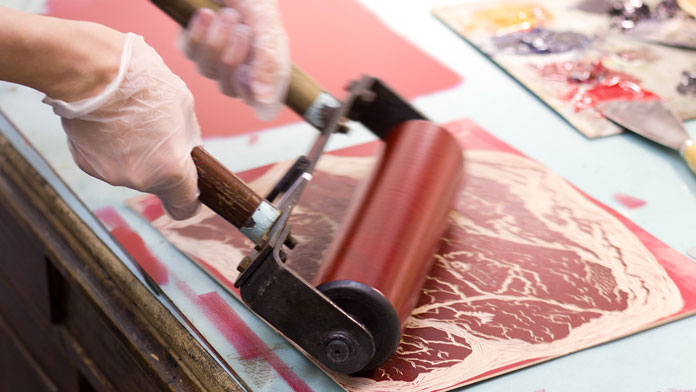 Printing process.