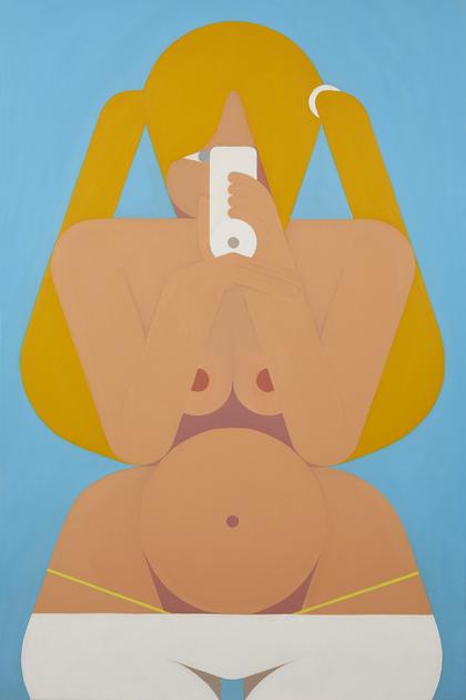 Leonhard Hurzlmeier, Lotion Lady, 2016. Leonhard Hurzlmeier, Lotion Lady, 2016.