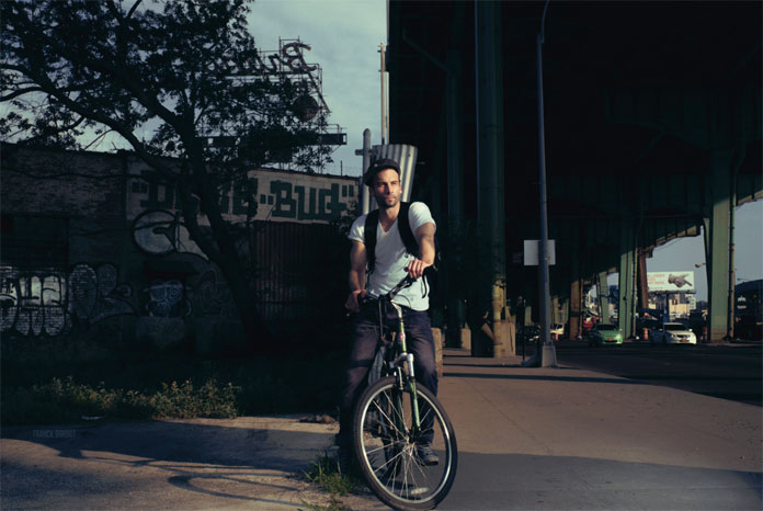 Ted Jan Roberts – actor and bicycle messenger.