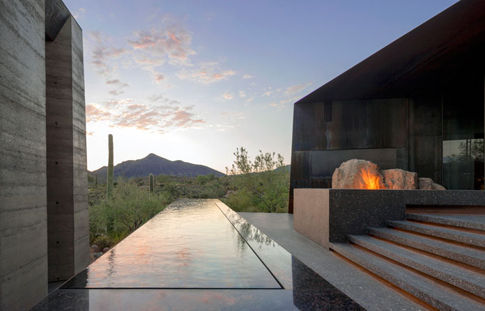 View of the Sonoran desert of Arizona.