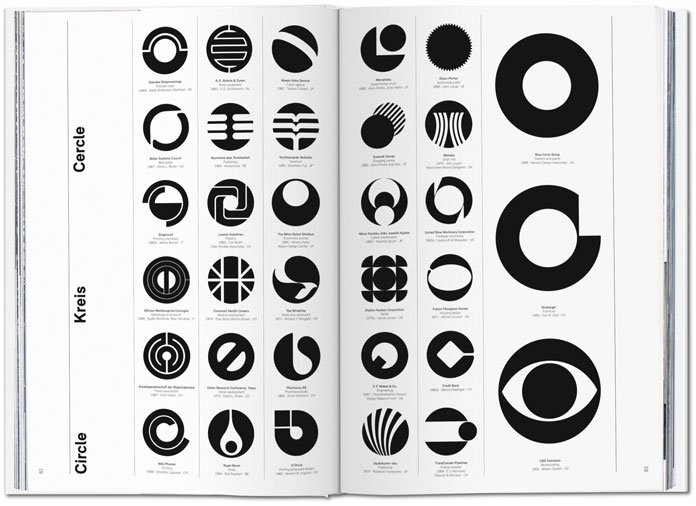 Simple geometric and graphic shapes.
