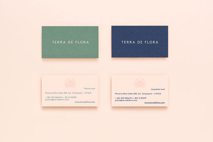 Green and navy blue to contrast with the color pink.