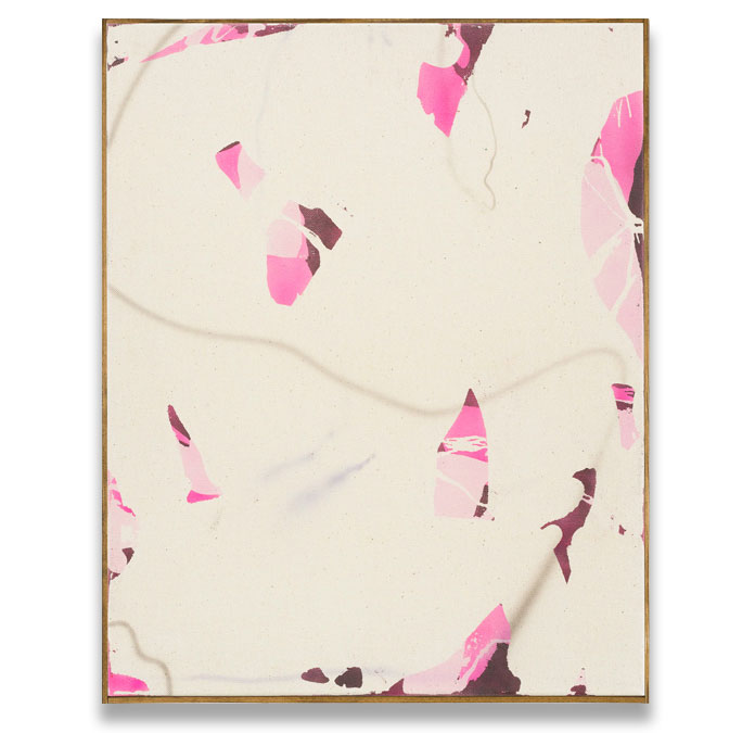 Yorgos Stamkopoulos, Untitled, 2015, acrylic and spray on canvas, 50 x 40 cm Yorgos Stamkopoulos, Untitled, 2015, acrylic and spray on canvas, 50 x 40 cm