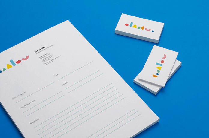 Close up of the stationery system.