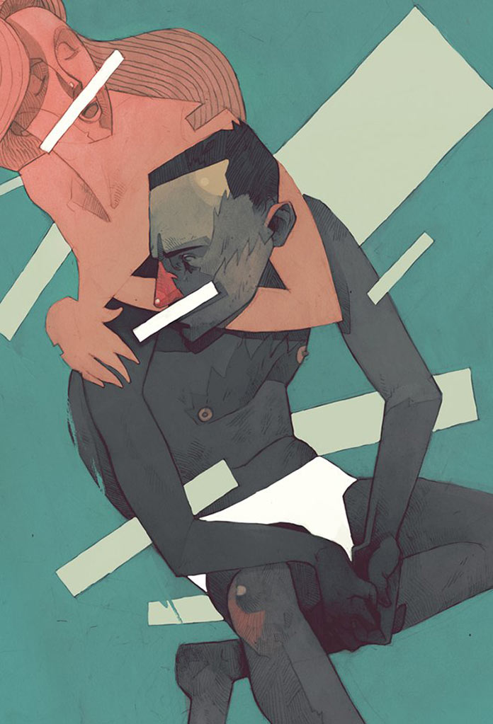 Illustration for Movember Gdynia initiative.