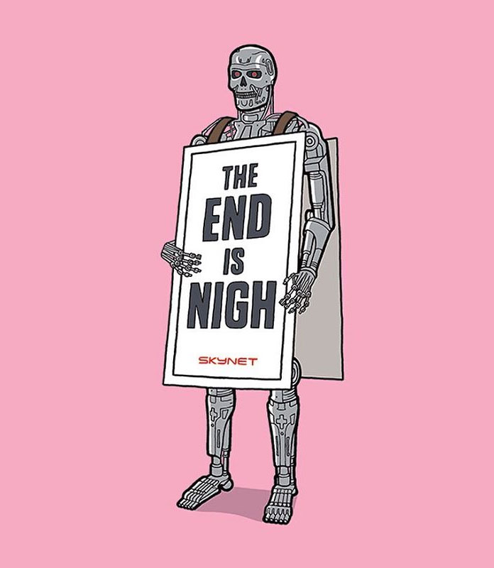 Terminator – The end is nigh. Terminator – The end is nigh.