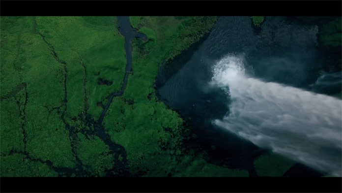 All aerial views were shot using a DJI Phantom 3 Professional drone.