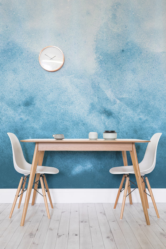 The designs are made with flowing brush strokes and delicate textures.