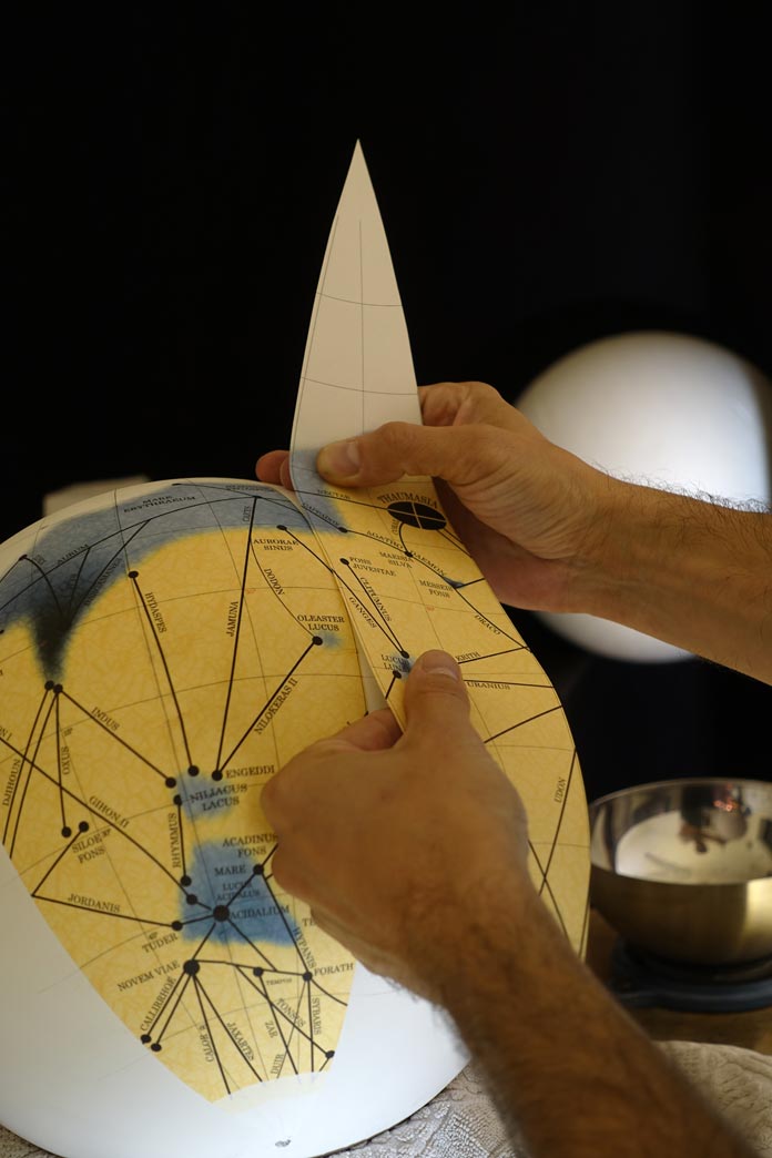 The map is composed of 12 segments.